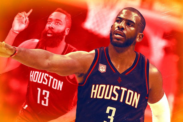 James Harden và Chris Paul tạo nên bộ đôi hậu vệ tốt nhất NBA