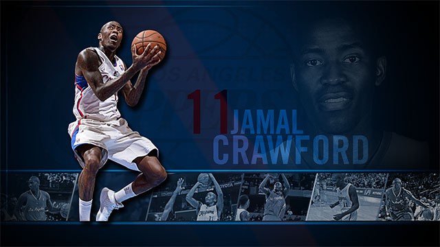 Jamal Crawford trong màu áo Los Angeles Clippers mùa trước