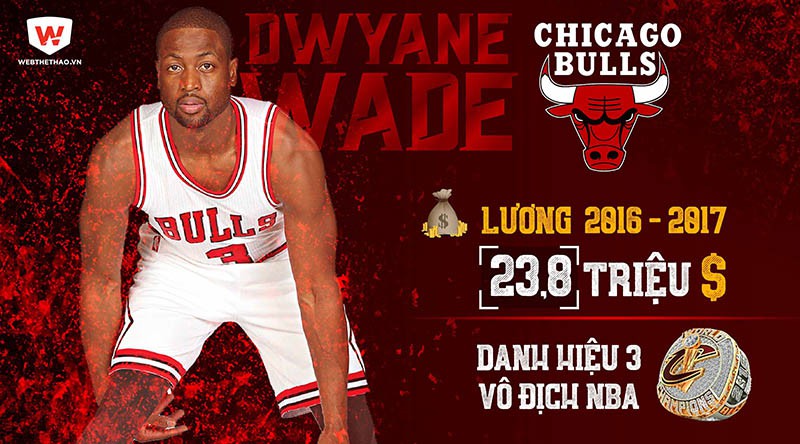 Dwyane Wade tại Chicago Bulls.