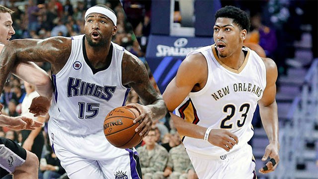 Anthony Davis sẽ có trận tái ngộ với DeMarcus Cousins.