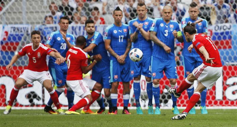 Slovakia tiếp tục là nạn nhân đầu tiên của Gareth Bale ở VCK EURO 2016. 