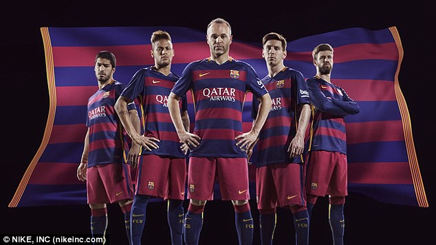 Bản hợp đồng mới ký giữa Barcelona với hãng Nike được xem là kỷ lục thế giới mới.