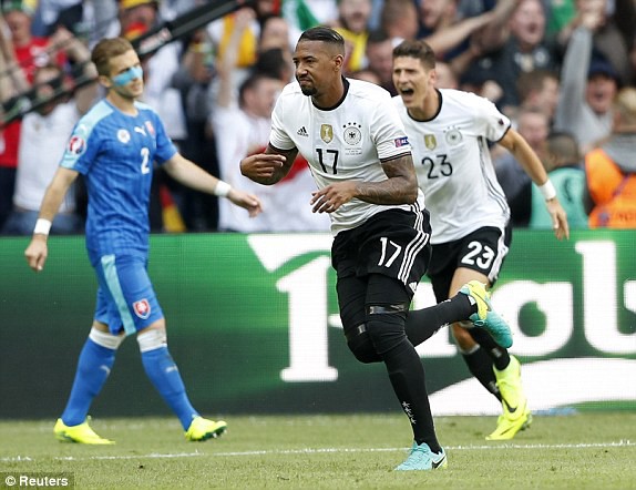 Boateng mở tỷ số