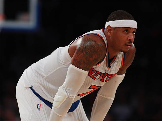 Cleveland Cavaliers không hứng thú với Carmelo Anthony của New York Knicks