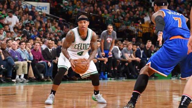 Boston Celtics thắng dễ do Knicks mất Carmelo Anthony.