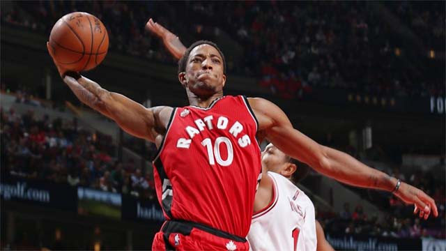 DeRozan đang là cầu thủ ghi nhiều điểm nhất ở NBA.