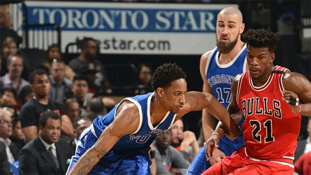 DeMar DeRozan chơi cực hay, nhất là trong hiệp 4 và hiệp phụ