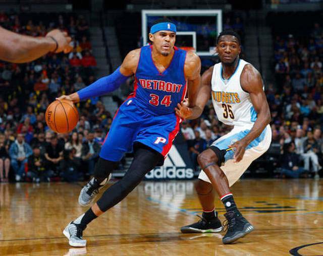 Tobias Harris dẫn đầu Detroit khi ghi 19 điểm.