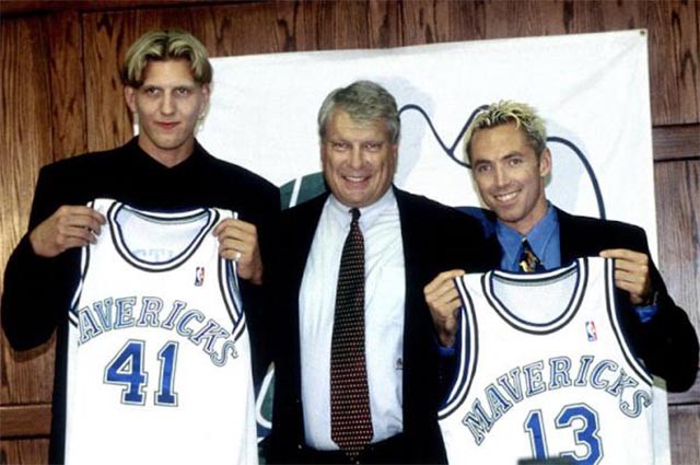 Don Nelson đã có tầm nhìn tuyệt vời khi bỏ ra cái giá quá rẻ để đưa về Dirk Nowitzki và Steve Nash, 2 MVP tương lai