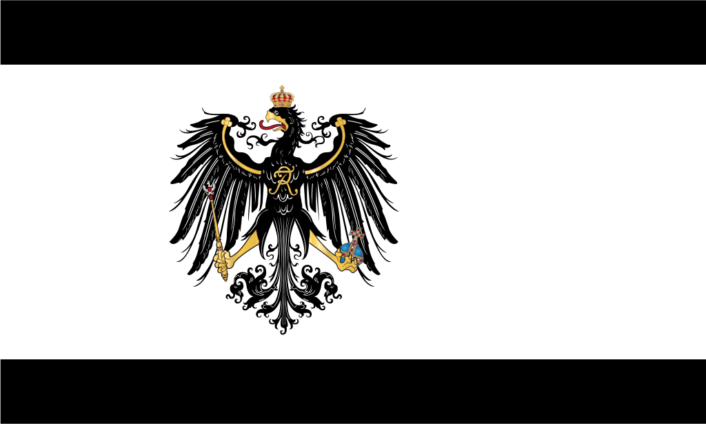Cờ của nước Phổ.