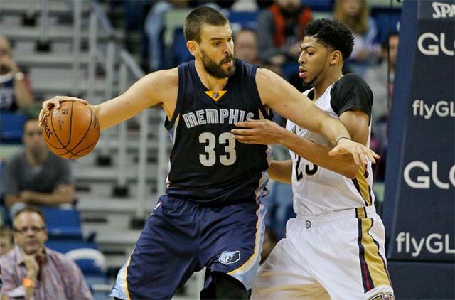 Sự trở lại của Gasol sẽ là chìa khóa cho chiến thắng của Memphis trước New Orleans.