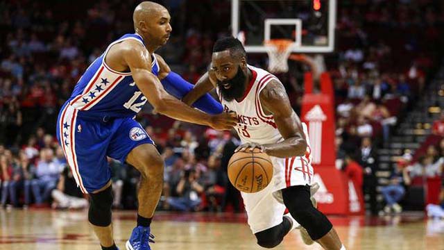 Chiến thắng Phily là trận đấu thăng hoa của James Harden.