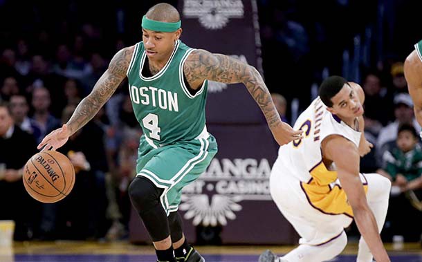 Isaiah Thomas kết thúc mùa rồi với trung bình 22,2 điểm/trận, thành tích cao nhất sự nghiệp. 