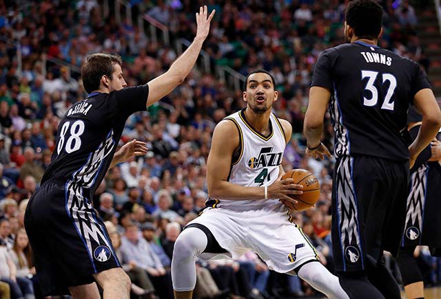 Utah Jazz thắng do Minnesota Timberwolves đuối sức ở hiệp cuối.