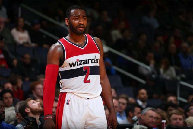 John Wall quá cô độc trong đội hình của Washington Wizards.