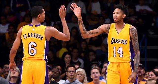 Bộ đôi Jordan Clarkson và Lou Williams kết hợp đã mang về tất cả 44 điểm để giúp Los Angeles Lakers đả bại New Orleans ở trận đấu vừa qua. 