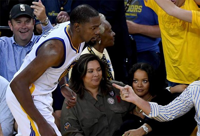 Kevin Durant từng xem Rihanna như hình mẫu người vợ lý tưởng