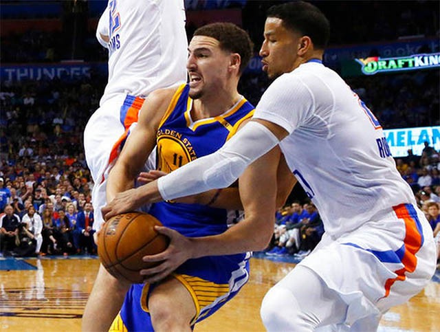 Klay Thompson là hung thần của OKC