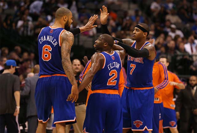 Knicks đang biết cách biến sân nhà trở thành một điểm tựa lớn.