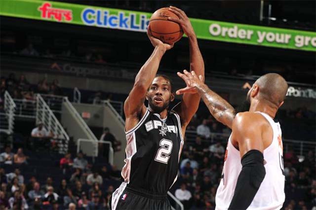 Leonard trở thành thủ lĩnh mới của San Antonio Spurs.