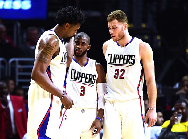 Big3 của Clippers: Chris Paul, Blake Griffin và De Andrre Jordan.