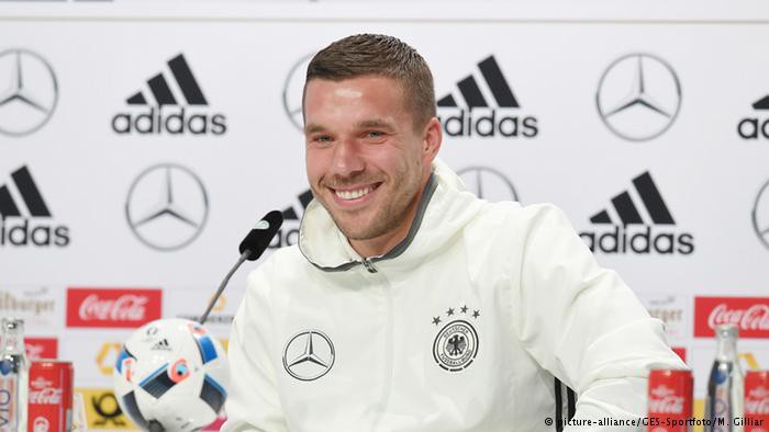 Lukas Podolski sinh tại Ba Lan, lớn lên ở Đức.