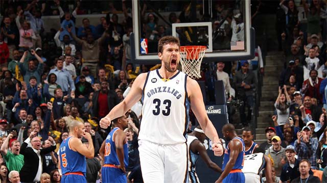 Sự trở lại của Marc Gasol khiến sức mạnh của Memphis càng được củng cố.