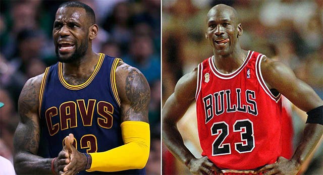 LeBron James có số phút thi đấu vượt qua Michael Jordan