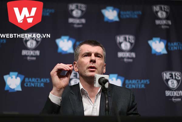 Mikhail Prokhorov - chủ của Brooklyn Nets.