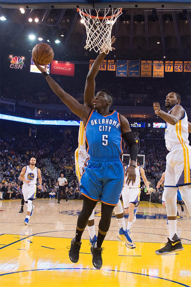 Oladipo sẽ là nhân tố quyết định đến thắng bại của OKC trong trận đấu tới đây gặp Warriors