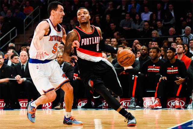 Knicks khá đơn giản để Blazers đánh bại.