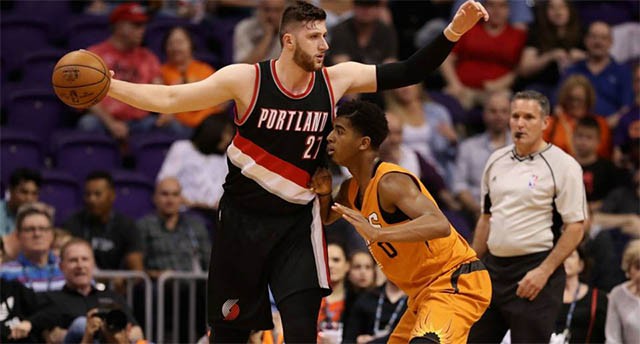 Điểm nhấn kỳ vọng nơi Trail Blazers sẽ nằm trong tay của Nurkic.