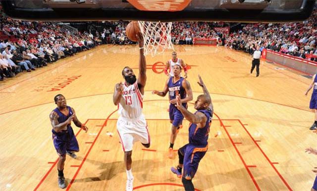 Rockets có trận gỡ gạc ngoạn mục trước Suns.