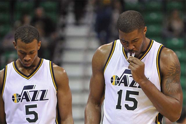 Jazz có chút rắc rối do tình trạng sức khỏe tồi của Rodney Hood và George Hill.