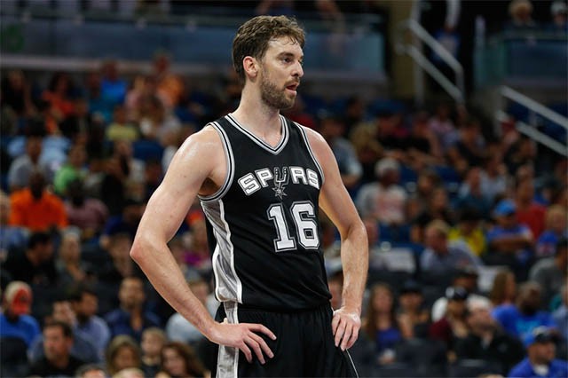 Gasol cảm thấy thất vọng với lần thứ 8 Spurs để đối thủ ghi trên 100 điểm.