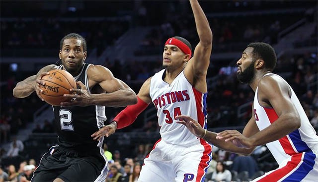 Nếu không có Leonard, Spurs nhiều khả năng không vượt qua nổi Pistons.