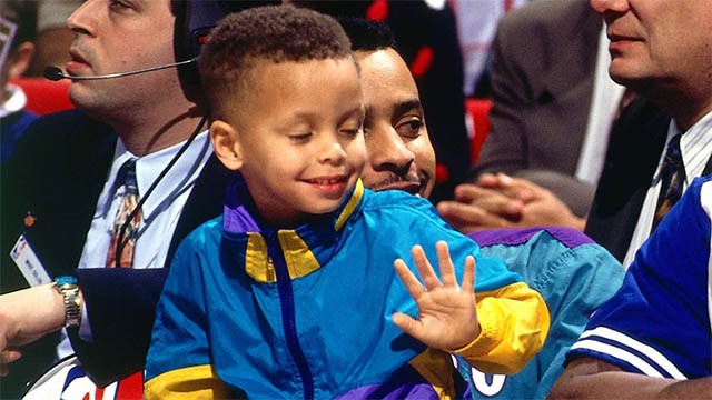 Steph Curry và cha anh, Dell Curry