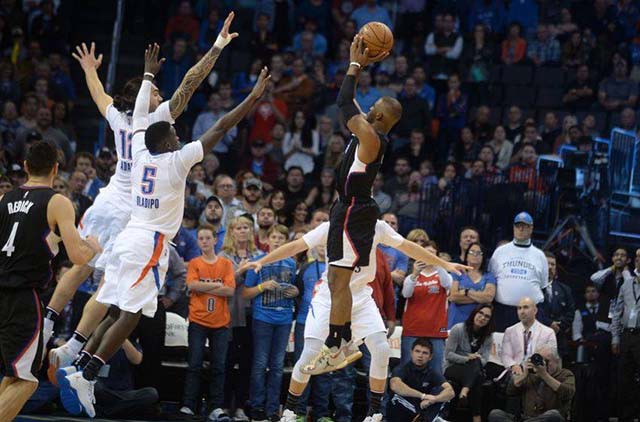 Thunder thua Clippers do mất bóng và phạm lỗi nhiều hơn.