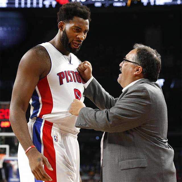 Van Gundy vẫn hài lòng dù Detroit thua trận.