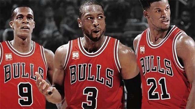 Bộ 3 Wade - Rondo - Butler liệu có mang thêm ánh sáng cho tương lai của Bulls.