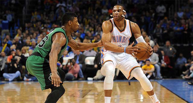 Trong lần gặp nhau cuối cùng ở mùa giải trước, Celtics đã vượt qua Thunder.