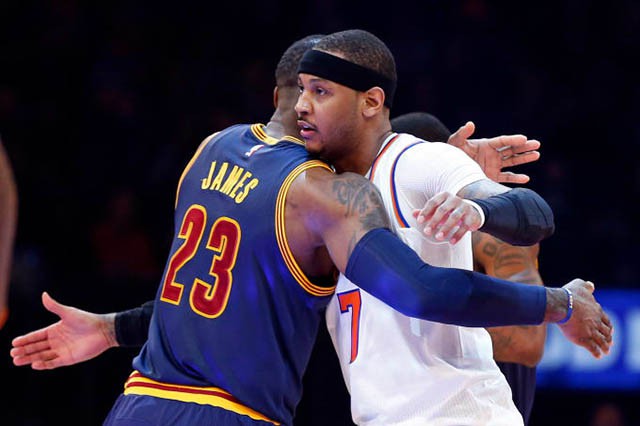 Carmelo và Lebron từng là đồng đội cực kì ăn ý