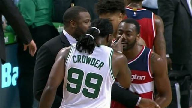 Celtics và Wizards đã có những cuộc đối đầu nảy lửa ở mùa giải chính