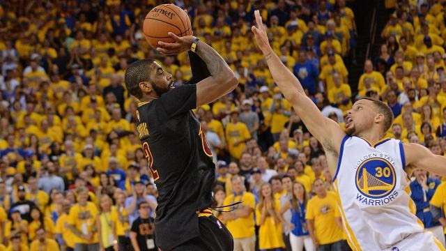 Irving là cầu thủ có cú ném 3pt quyết định trong Game 7 NBA Final năm ngoái