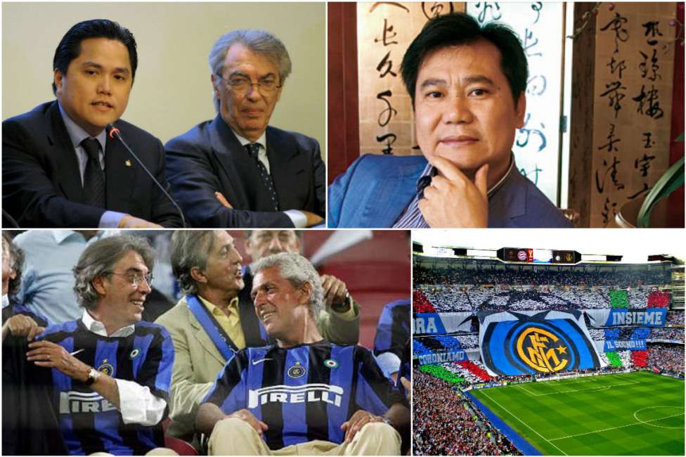 Zhang Jindong – chủ tịch tập đoàn Suning vừa ăn tối với chủ tịch Inter Milan Erick Thohir cùng Massimo Moratti. 