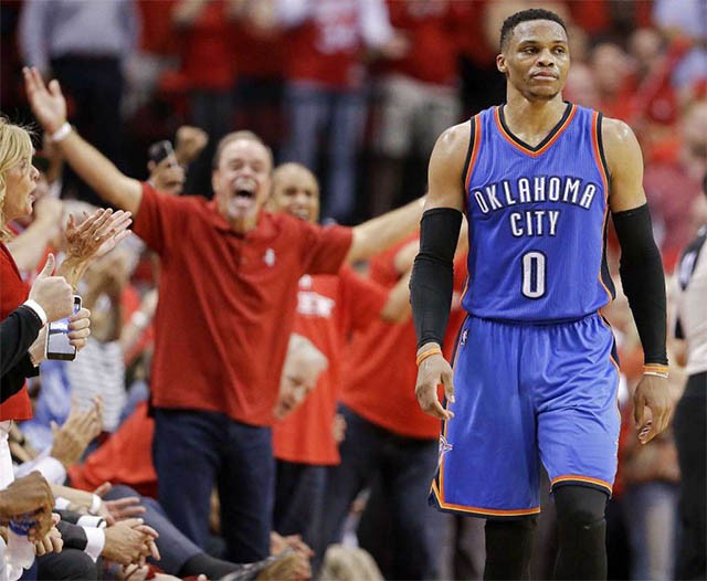 Đôi khi người ta thấy Westbrook thật đáng thương