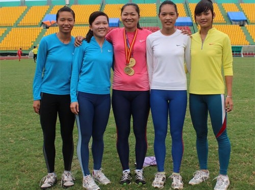 Cựu vô địch điền kinh  SEA Games Nguyễn Thị Thu Cúc 3