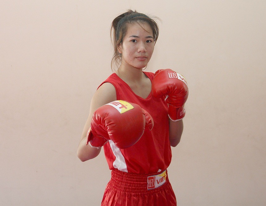 Lừu Thị Duyên - boxing nữ Lào Cai