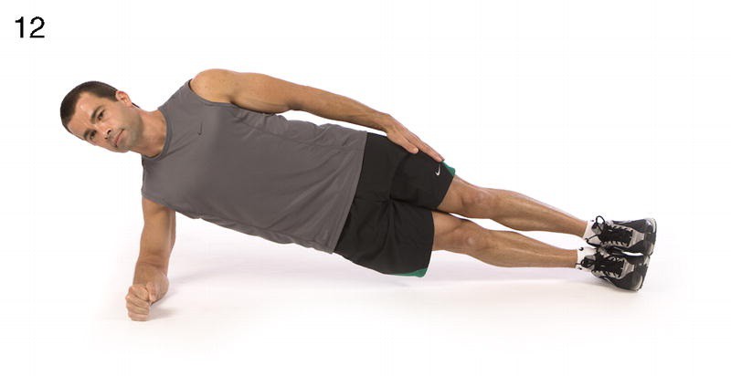 12. Side Plank (Core)
