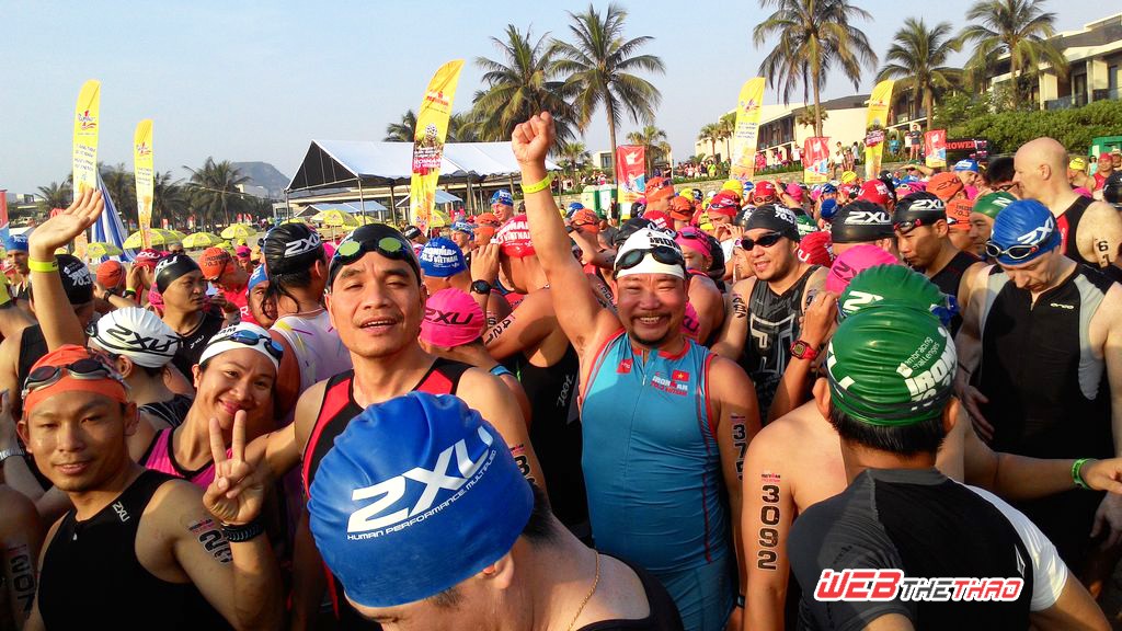 IRONMAN 70.3 Vietnam 2016 có số lượng VĐV Việt Nam vượt trội so với năm ngoái